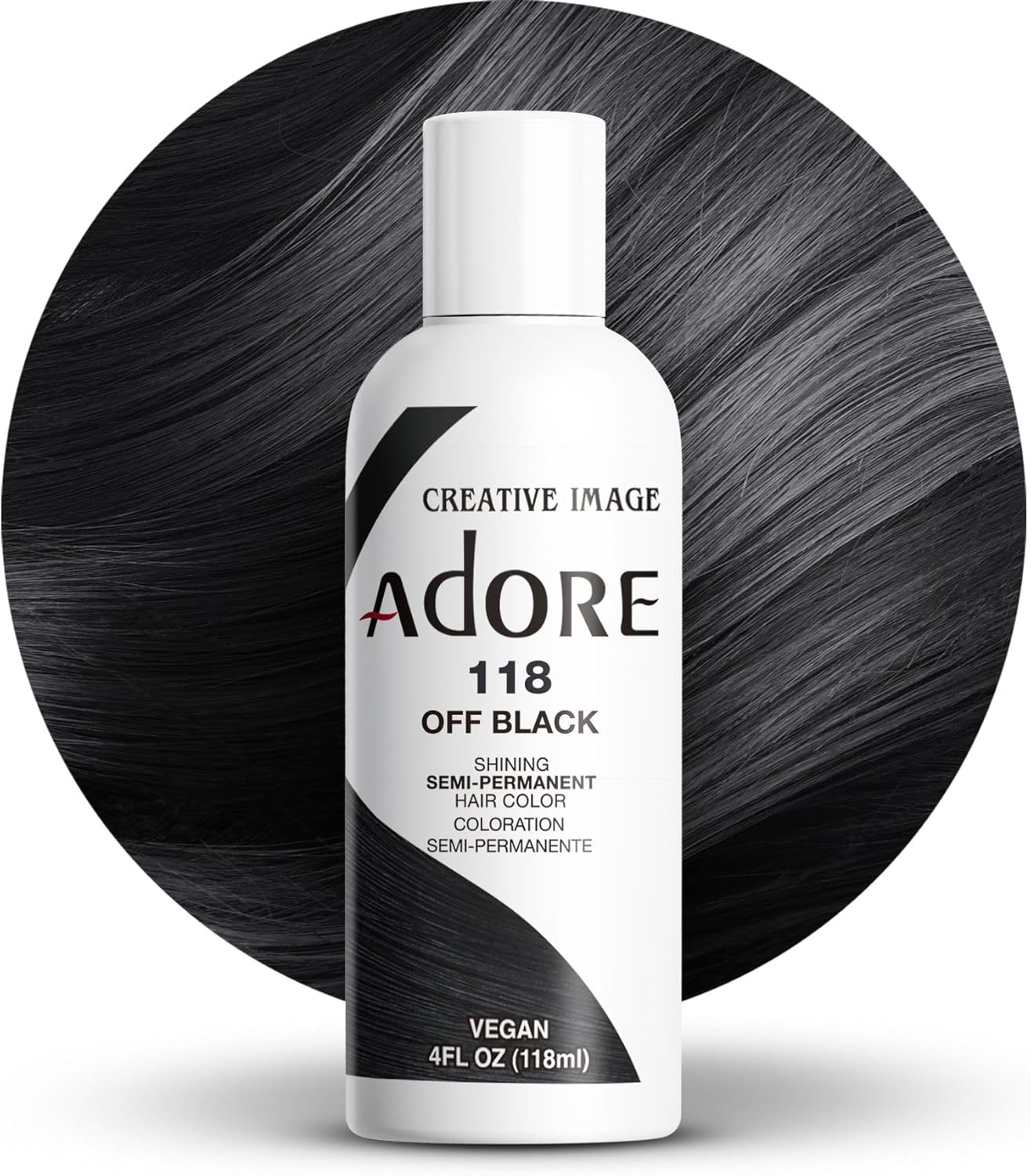 Adore Shining Semi-Permanent Hair Color – Tinte semipermanente (118 ml) | Color sin amoníaco y amplia gama de tonos
