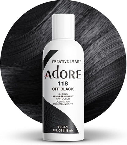 Adore Shining Semi-Permanent Hair Color – Tinte semipermanente (118 ml) | Color sin amoníaco y amplia gama de tonos