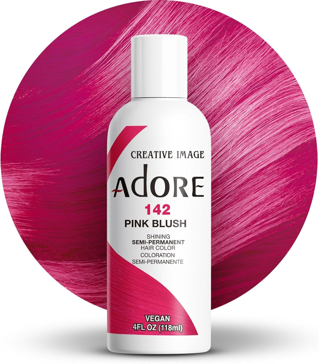 Adore Shining Semi-Permanent Hair Color – Tinte semipermanente (118 ml) | Color sin amoníaco y amplia gama de tonos