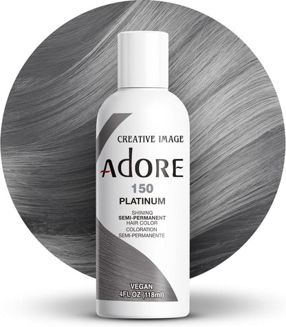 Adore Shining Semi-Permanent Hair Color – Tinte semipermanente (118 ml) | Color sin amoníaco y amplia gama de tonos