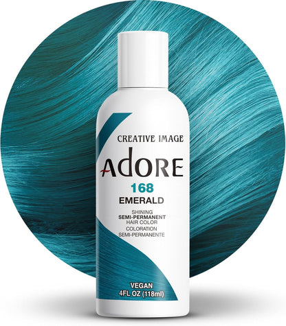 Adore Shining Semi-Permanent Hair Color – Tinte semipermanente (118 ml) | Color sin amoníaco y amplia gama de tonos