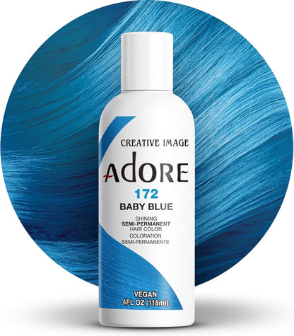 Adore Shining Semi-Permanent Hair Color – Tinte semipermanente (118 ml) | Color sin amoníaco y amplia gama de tonos