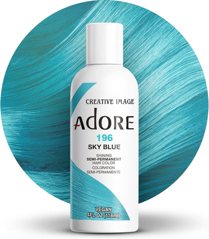 Adore Shining Semi-Permanent Hair Color – Tinte semipermanente (118 ml) | Color sin amoníaco y amplia gama de tonos