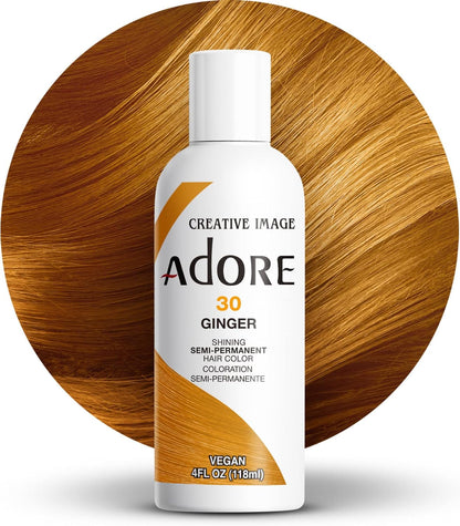 Adore Shining Semi-Permanent Hair Color – Tinte semipermanente (118 ml) | Color sin amoníaco y amplia gama de tonos