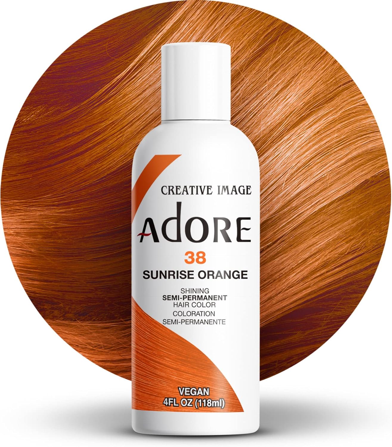 Adore Shining Semi-Permanent Hair Color – Tinte semipermanente (118 ml) | Color sin amoníaco y amplia gama de tonos