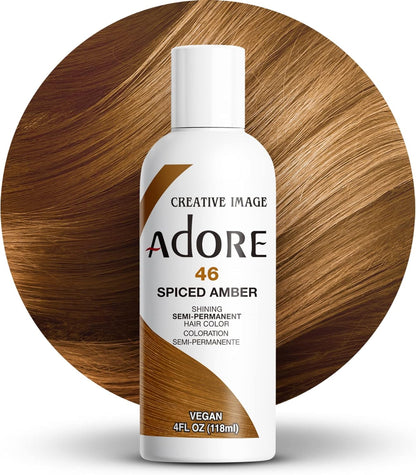 Adore Shining Semi-Permanent Hair Color – Tinte semipermanente (118 ml) | Color sin amoníaco y amplia gama de tonos
