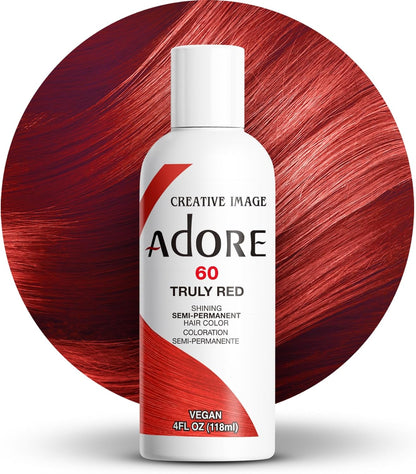 Adore Shining Semi-Permanent Hair Color – Tinte semipermanente (118 ml) | Color sin amoníaco y amplia gama de tonos