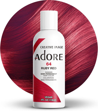 Adore Shining Semi-Permanent Hair Color – Tinte semipermanente (118 ml) | Color sin amoníaco y amplia gama de tonos