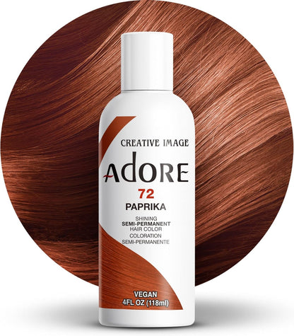 Adore Shining Semi-Permanent Hair Color – Tinte semipermanente (118 ml) | Color sin amoníaco y amplia gama de tonos