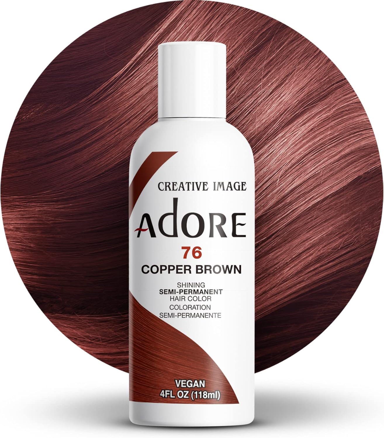 Adore Shining Semi-Permanent Hair Color – Tinte semipermanente (118 ml) | Color sin amoníaco y amplia gama de tonos