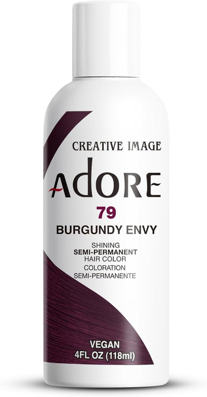 Adore Shining Semi-Permanent Hair Color – Tinte semipermanente (118 ml) | Color sin amoníaco y amplia gama de tonos