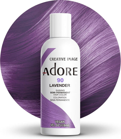 Adore Shining Semi-Permanent Hair Color – Tinte semipermanente (118 ml) | Color sin amoníaco y amplia gama de tonos