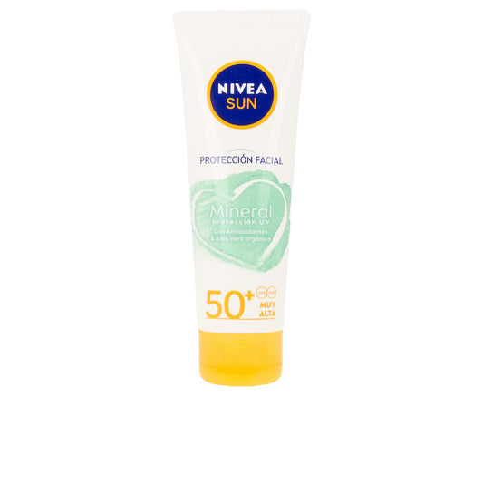 NIVEA - Solar - SUN FACIAL MINERAL protección UV SPF50+ 50 ml