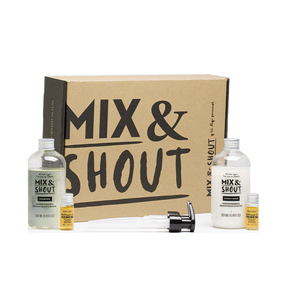 MIX & SHOUT - Cabello - RUTINA / (5 opciones)