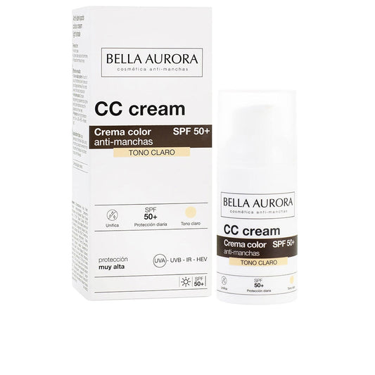 BELLA AURORA - Maquillaje - CC CREAM anti-manchas SPF50+