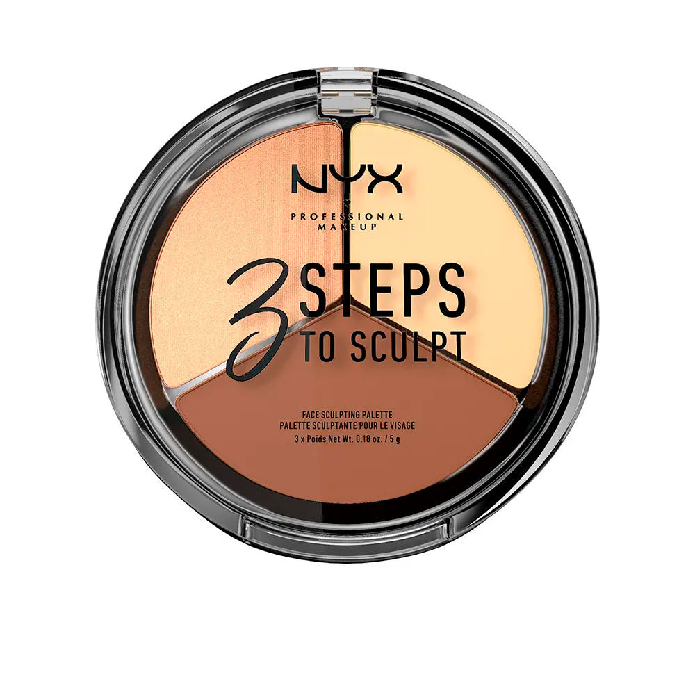 NYX PROFESSIONAL MAKE UP - Maquillaje - 3 STEPS TO SCULPT / (2 opciones)
