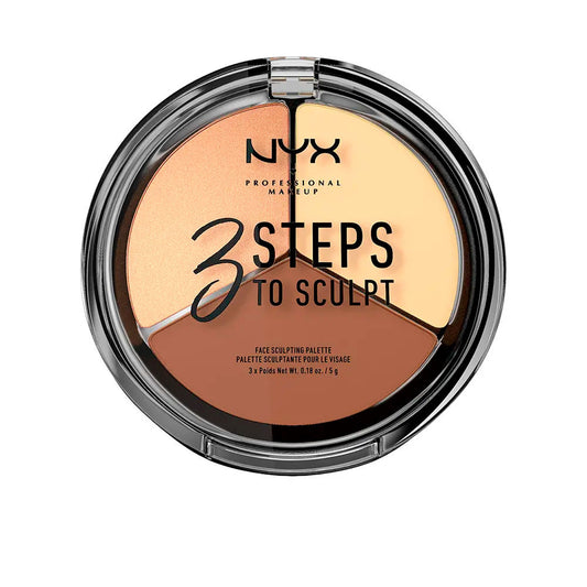 NYX PROFESSIONAL MAKE UP - Maquillaje - 3 STEPS TO SCULPT / (2 opciones)