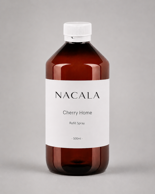 Ambientador de coche 20ml NACALA - Cherry Home - Inspirado en ZaraHome - Gourmand de Cereza y Piruleta Dulce y Acogedora para Toda la Casa