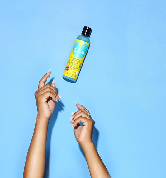 CURLS - Blueberry Bliss Control Jelly Gel Definidor de Rizos con Arándano, Argán y Ricino 236 ml - Define con Fijación Media sin Frizz - Rizado y Afro