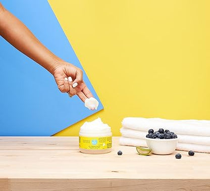 CURLS - Blueberry Bliss Reparative Hair Mask Mascarilla con Arándano, Manzanilla y Proteína de Soja 240 ml - Repara y Reduce la Rotura - Rizado y Afro