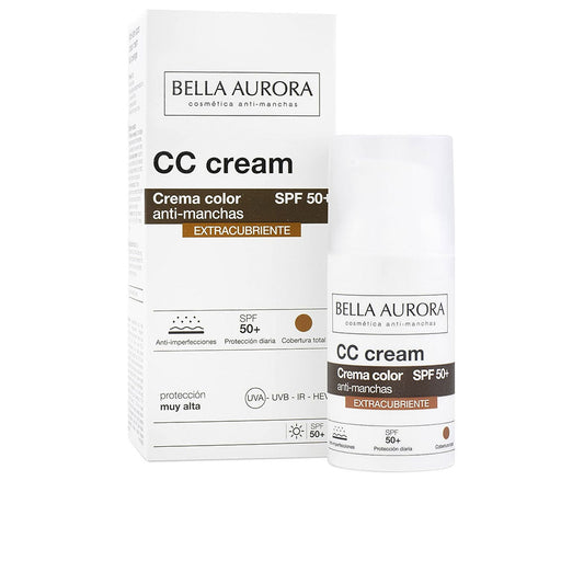 BELLA AURORA - Cosmética Facial - CC CREAM anti-manchas extracubriente SPF50+ 30 ml