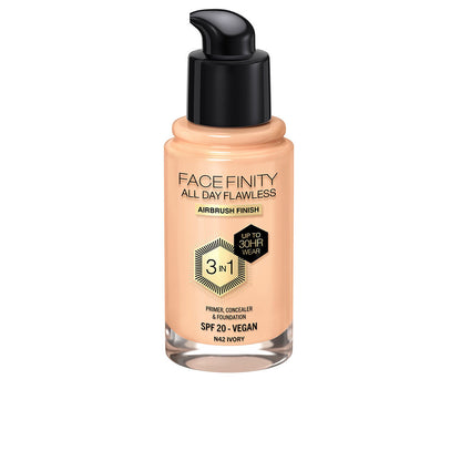 MAX FACTOR - Maquillaje - FACEFINITY ALL DAY FLAWLESS 3 IN 1 / (24 opciones)