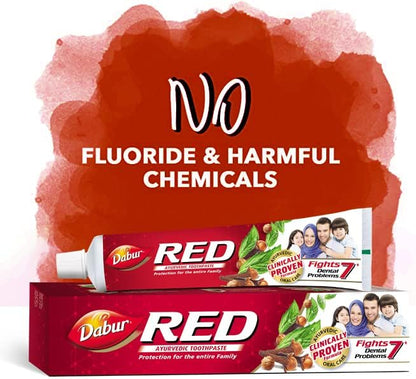 Dabur Red Paste – Pasta Dental Ayurvédica 100 g