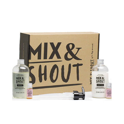 MIX & SHOUT - Cabello - RUTINA / (5 opciones)
