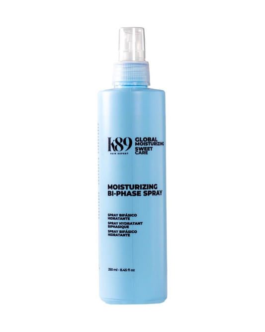 K89 - Sweet Care Global Moisturizing Bi-Phase Spray Hidratante Bifásico sin Aclarado con Ácido Hialurónico 250 ml - Desenreda e Hidrata sin Peso