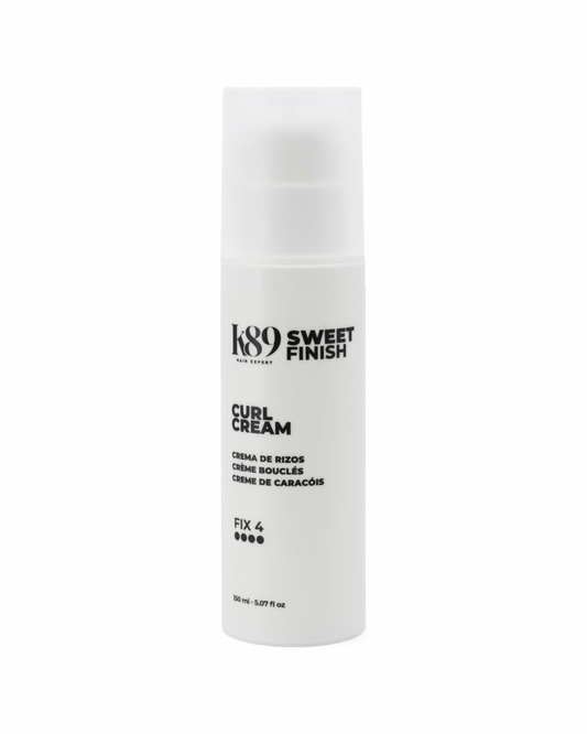 K89 - Sweet Finish Curl Cream Crema de Rizos Fijación 4 150 ml - Define Rizos y Ondas sin Rigidez - Hidratación y Control del Frizz
