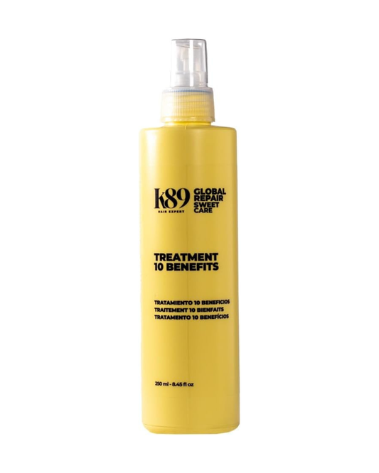 K89 - Sweet Care Global Repair Tratamiento Reparador 10 Beneficios en Spray sin Aclarado 250 ml - Reconstruye el Cabello Dañado con Proteínas Keravis
