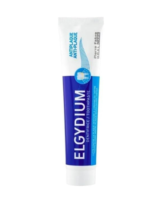 Pierre Fabre Oral Care ELGYDIUM Anti-Plaque – Pasta dentífrica antiplaca (75 ml) | Prevención diaria de placa y sarro