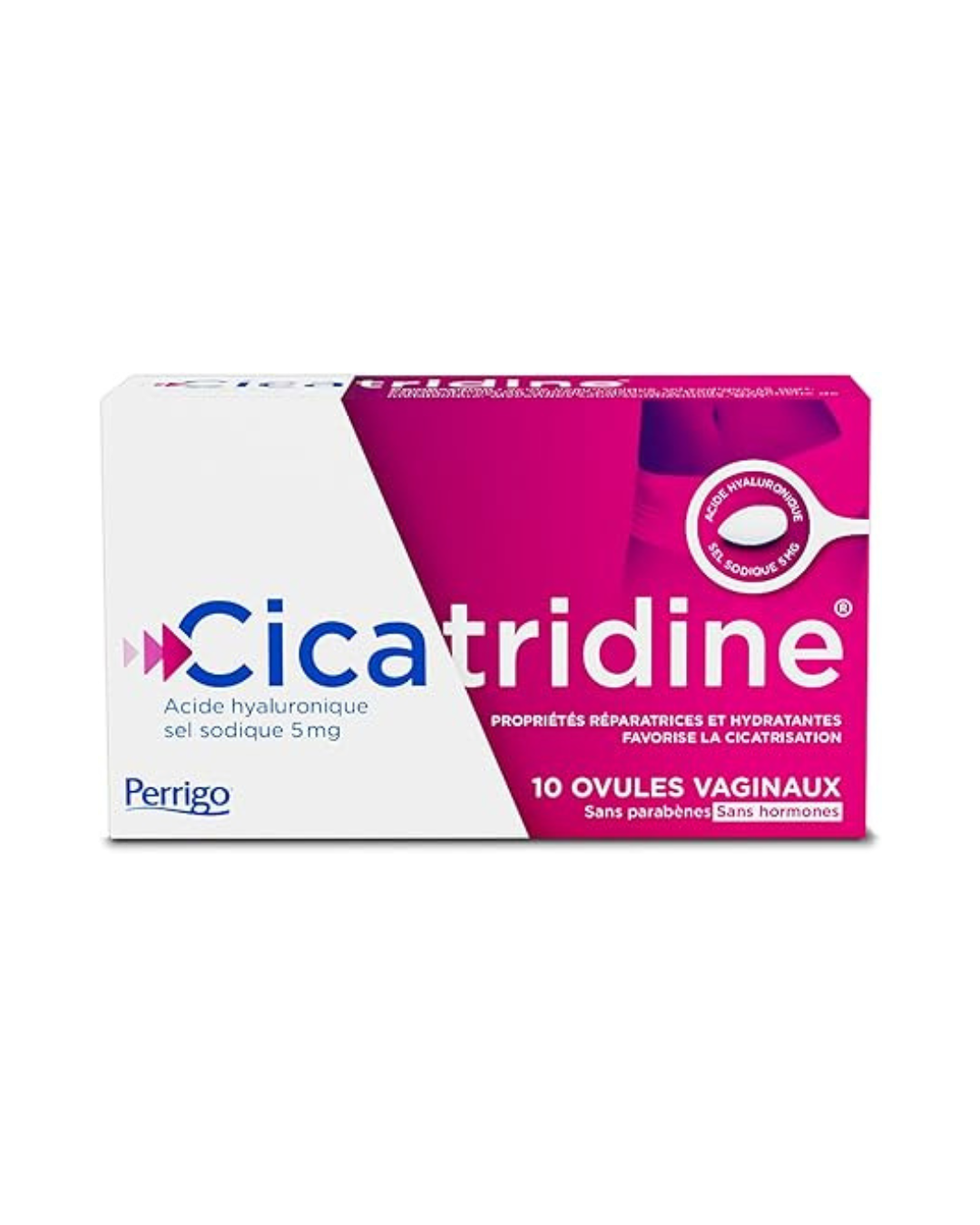 CICATRIDINE / Cicatridina – Óvulos vaginales (10 unidades) | Hidratación y apoyo a la reparación de la mucosa vaginal