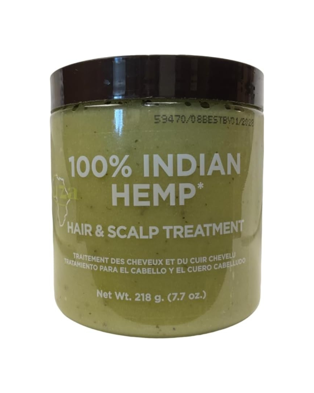 Kuza – Tratamiento de Cáñamo Indio para el Cabello y el Cuero Cabelludo (237 ml) | Hidratación, suavidad y brillo para pelo seco y cuero cabelludo tirante