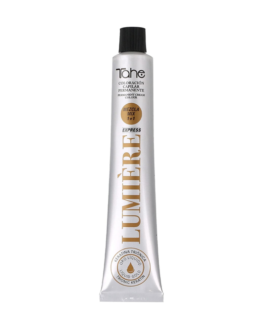 Tahe Lumière Express – Tinte de Cabello Profesional Permanente (100 ml) | Color intenso, brillo espejo y cobertura total de canas