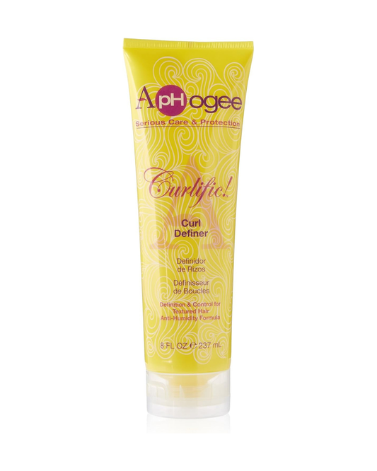 ApHogee Curlific Curl Definer 237 ml - Definidor de rizos con fijación flexible y control del encrespamiento