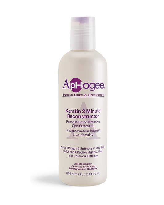 Aphogee Keratin 2 Minute Reconstructor – Mascarilla Reparadora Intensiva (237 ml)
