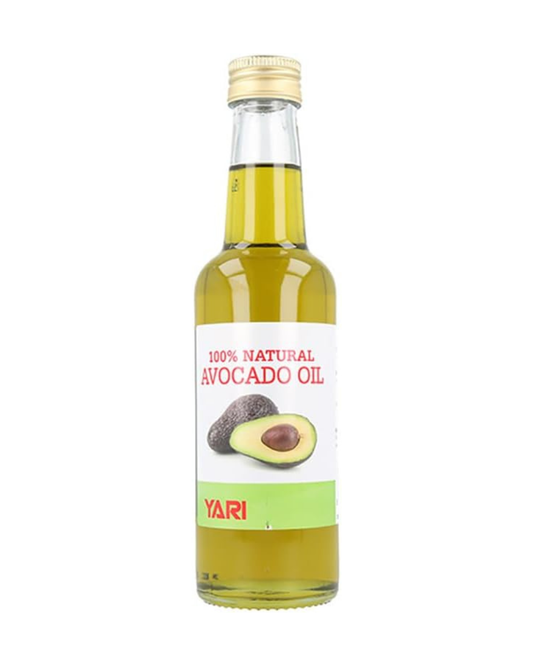 Yari Natural Aceite de Aguacate 250 ml - Aceite nutritivo para cabello, piel y masaje corporal