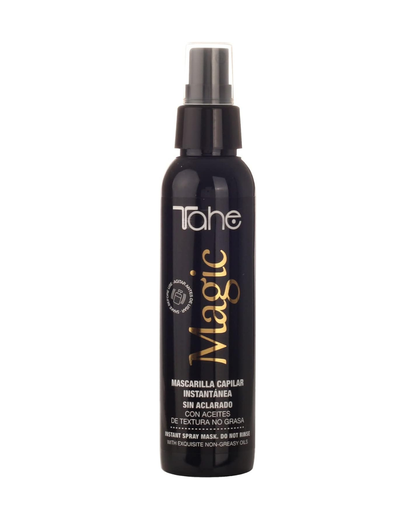 TAHE - Magic Mascarilla Instantánea Intensiva en Spray sin Aclarado 125ml - 10 Beneficios - Desenreda, Protege del Calor y del Sol - Cabello Seco