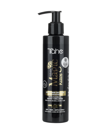 Tahe Magic Rizos Activador del rizo antiencrespamiento Activator apto para el Método Curly