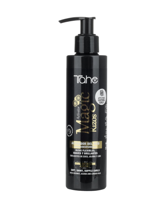 Tahe Magic Rizos Activador del rizo antiencrespamiento Activator apto para el Método Curly